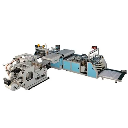 Enkelvikningslinjeinsättningsmaskin